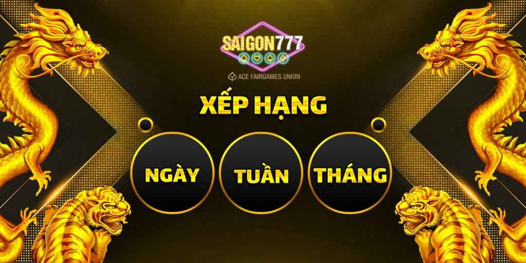 Bảng xếp hạng Saigon777 ngày 18-01-2024